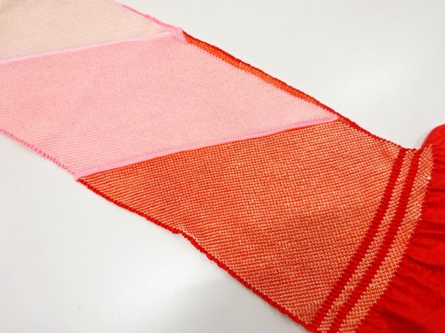 JAPANESE OBIAGE FOR FURISODE / SHIBORI / SILK